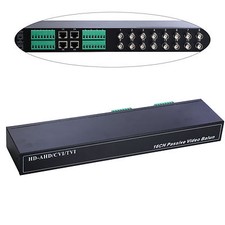 16CH Channel Passive Video Balun Receiver Transceiver HD AHD CVI TVI For Camera