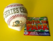 Florida Marlins Baseball 1997 World Series Champion Souvenir Fotoball Outta Park