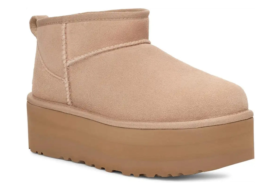 Botín UGG Classic Ultra Mini Plataforma Arena Para Mujer Tallas EE. UU. 5-12/¡NUEVO!!