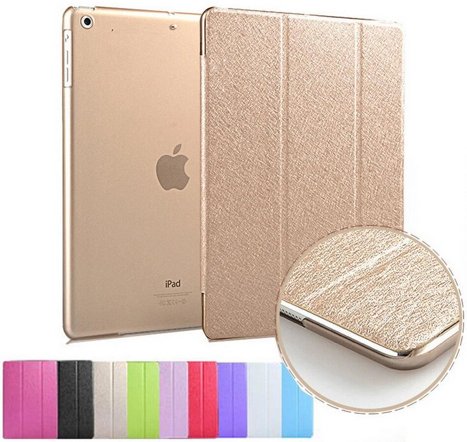 For Apple iPad2 3 4 5 mini1 2 3dAir 2Luxury Slim Smart Wake Leather Case Cover