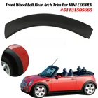 Front Left Lower Fender Wheel Arch Trim on Hood For BMW Mini Cooper 2002-2008