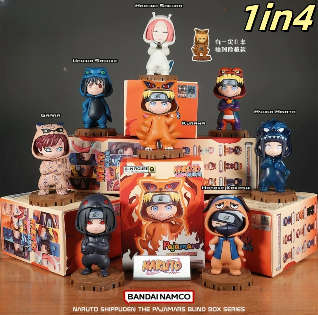 BN Figure Q Naruto Pyjamas Series Blind Box Authentic Designer