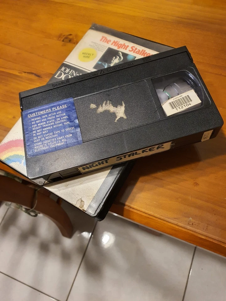 The Night Stalker  The Night Strangler Rare Horror Vhs Kolchak 70's - Image 4 of 4