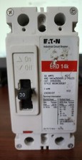 Eaton EHD2030L Molded Case Circuit Breaker 2 pole 30 Amp 480 volt - U.S. SELLER