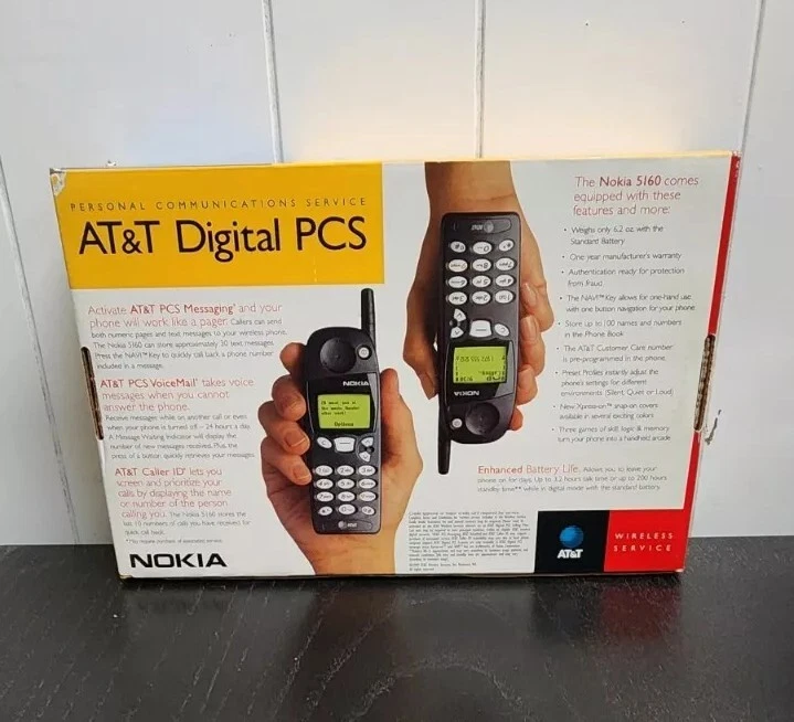 Teléfono Celular Móvil At&T Digital PCS Nokia 5160 Edición Disney Mickey Mouse  Foto 2 de 4