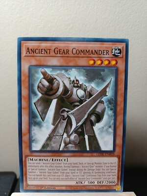 Yugioh! - Ancient Gear Commander - LEDE-EN008 - 1st Edition - Common NM