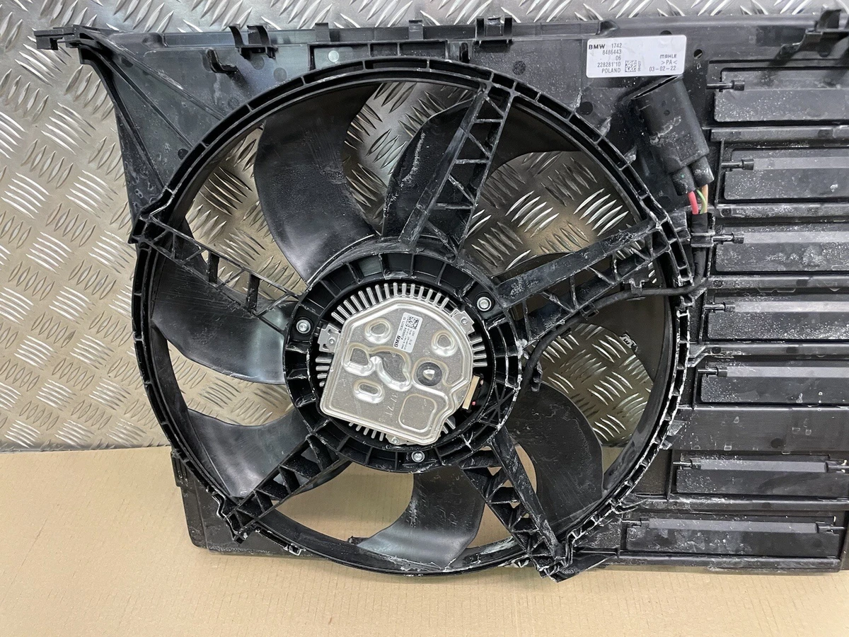Genuine Mini F40 F45 F46 F48 F55 F57 F54 F60 fan frame with fan  