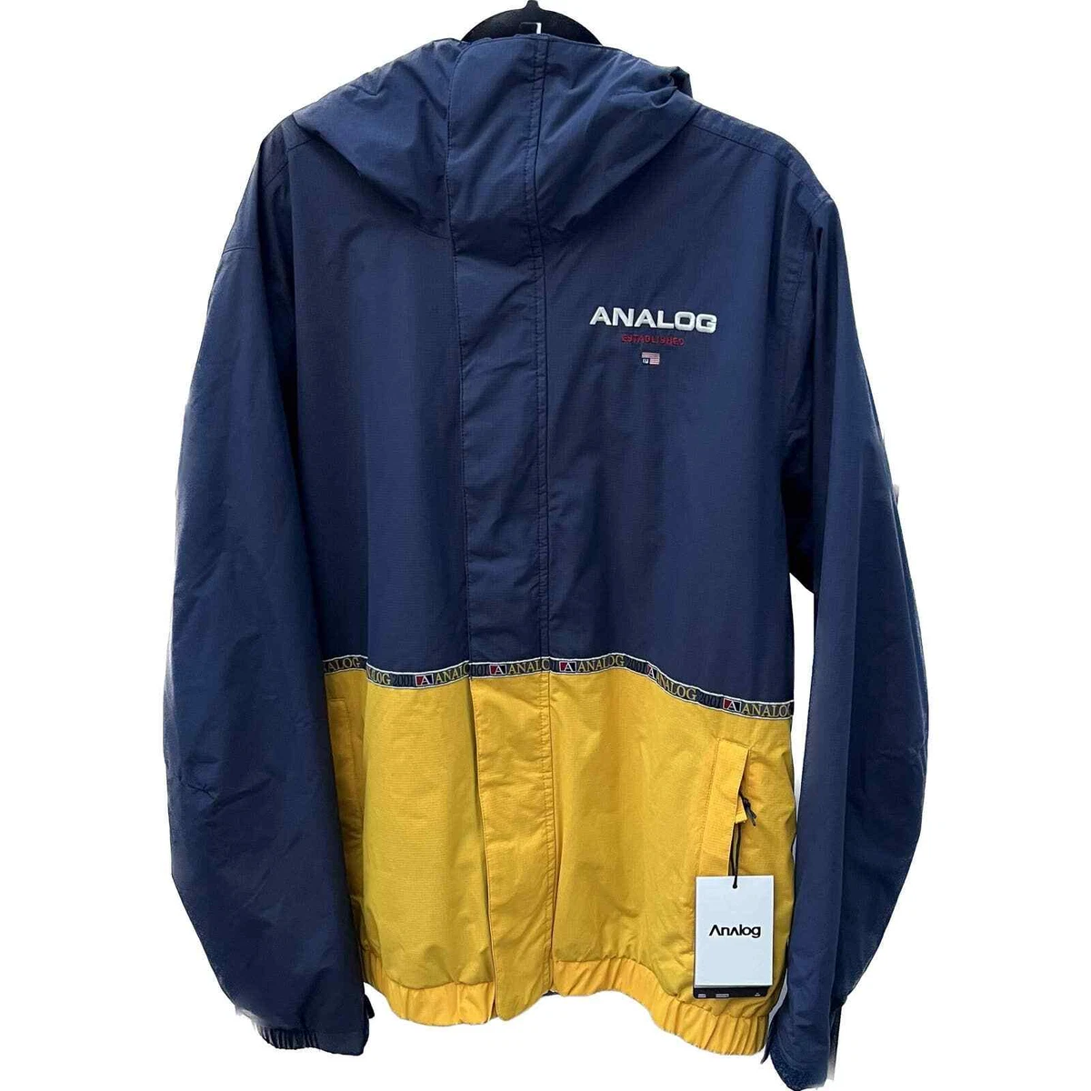 Analog Men s Blast Cap Jacket Size Large eBay