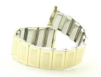 ROWI FIXO-FLEX Vintage Gold 20mm Expandable New Old Stock Watch Bracelet