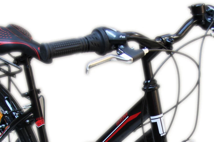 Citybike 28 ZOLL mit 21GANG SHIMANO 28" FAHRRAD Licht nach StVZO SCHWARZ 2024 - Bild 2 von 4