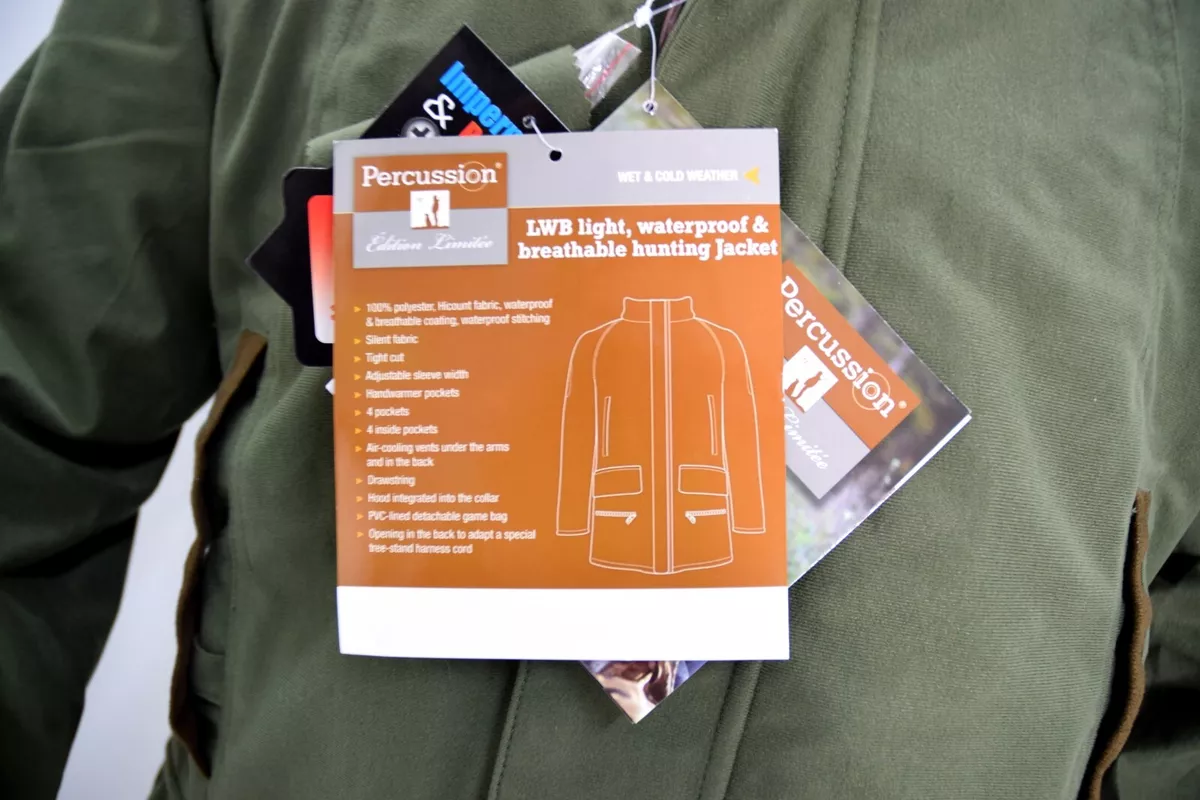 Lightweight waterproof shooting jacket sale