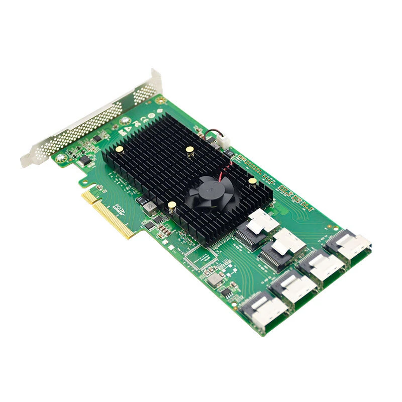 LRSA9624-24I 6Gb PCIe x8 to 24-port SAS/SATA expansion card HBA card 9201-16I - Image 3 of 4