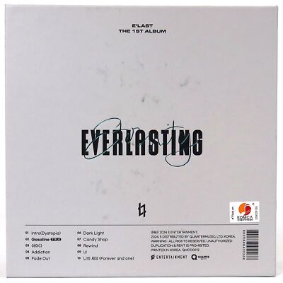 E'Last - Everlasting [Eternity Ver.] Signed Autographed CD Album K