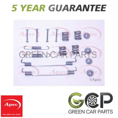 Apec Rear Brake Shoes Fitting Kit Fits Smart Fortwo City-Coupe + Other Models