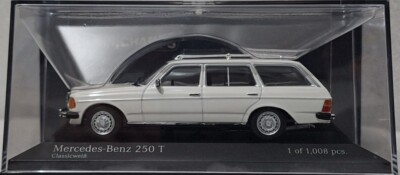 Mercedes-Benz 250 T (S123) 1978 White 1:43 Minichamps 430032270
