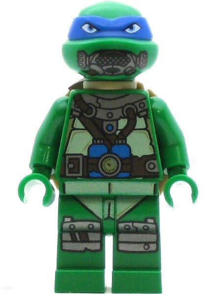 LEGO Teenage Mutant Ninja Turtles Minifigure Leonardo - Scuba Gear
