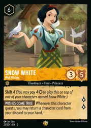 Snow White - Well Wisher 25/204 Rise of the Floodborn