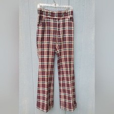 VTG Bell Bottoms Plaid 70s