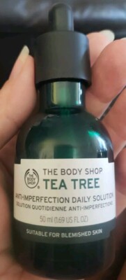 The Body Shop TEA TREE ANTI IMPERFECTION Daily Solution  1.69oz. 