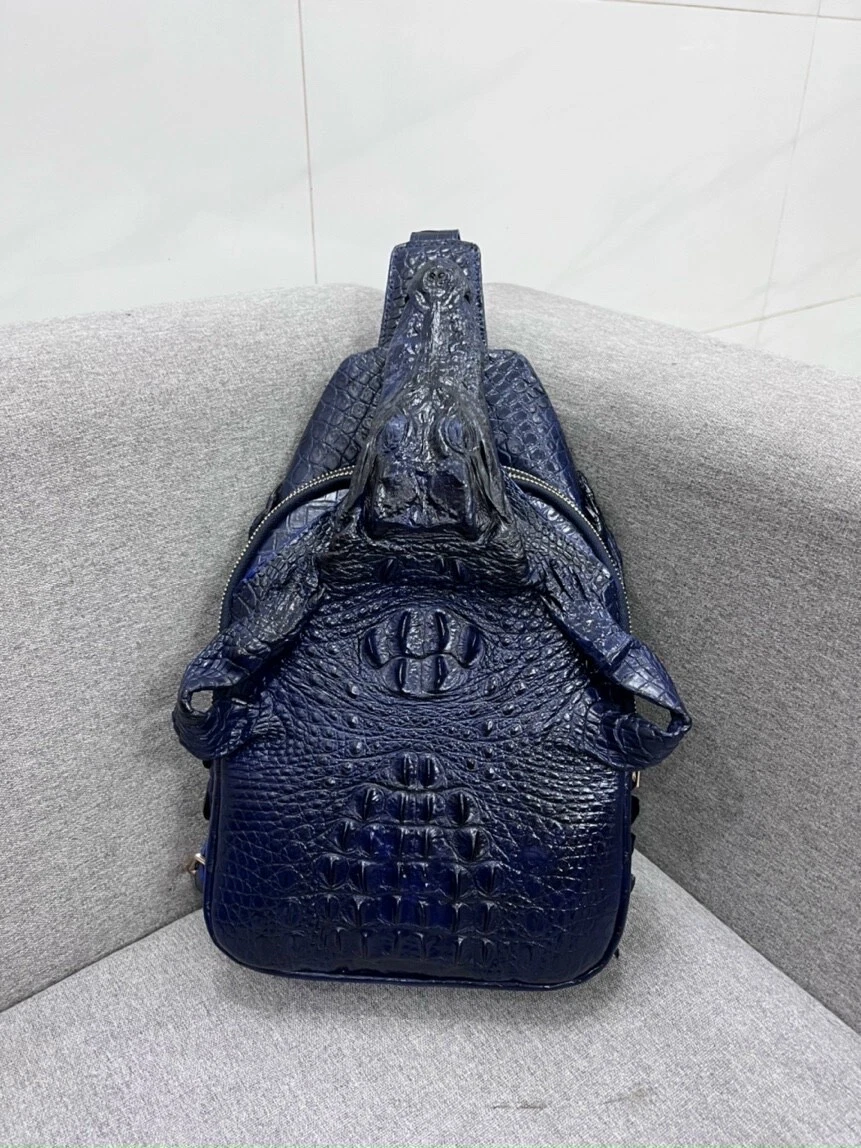 blue lv crocodile bag