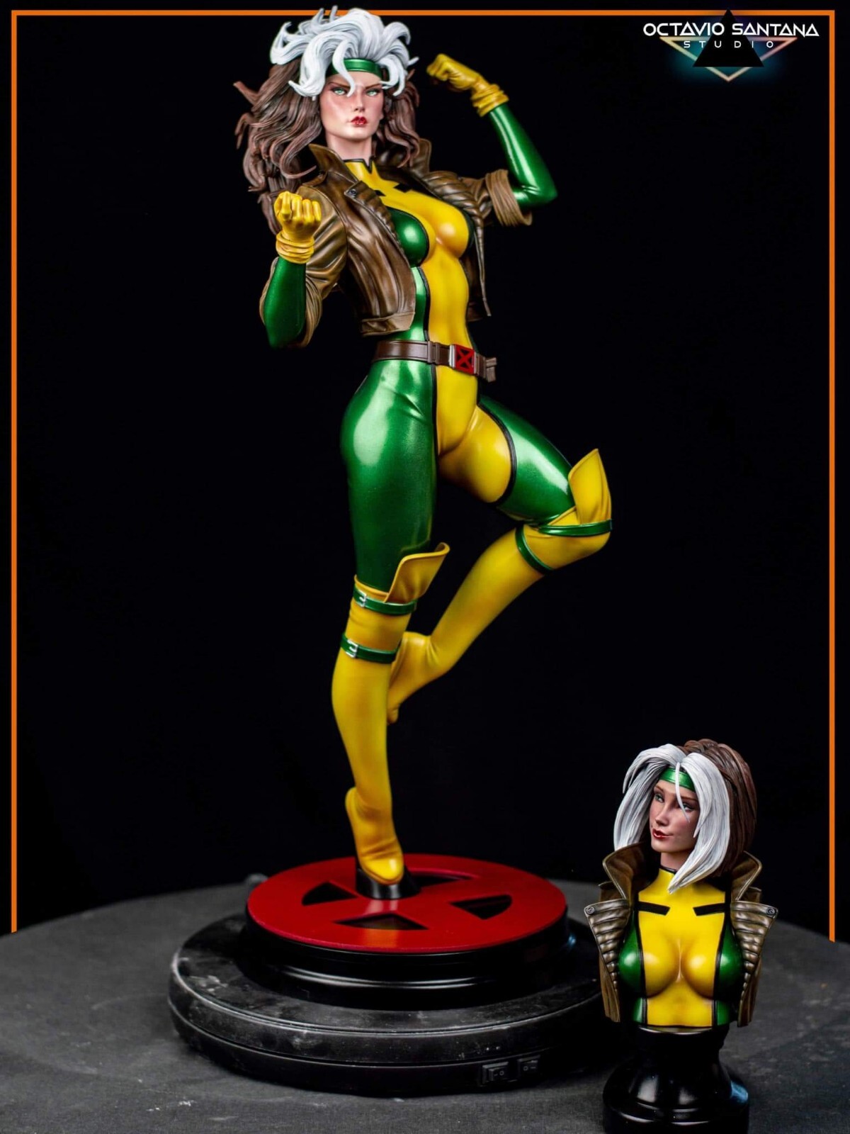 Custom Marvel 1/4 X-Men WolfPax Rogue Figure Statue! Jim Lee Style ...
