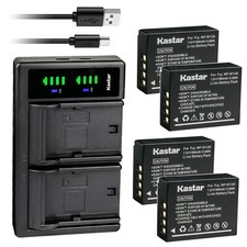 LTD2 Charger  4 battery for Fujifilm X-M1 X-T1 X-T2 X-T3 X-T10 X-T20 X-T30 II