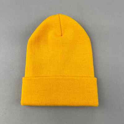 Vintage X Games Beanie Hat Adult Yellow Extreme Sports Biking BMX