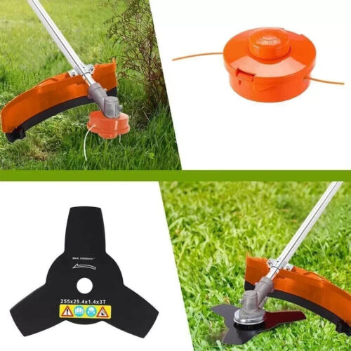 DECESPUGLIATORE A SCOPPIO 52CC TAGLIAERBA RASAERBA TAGLIABORDI PER GIARDINAGGIO - Foto 8 di 9