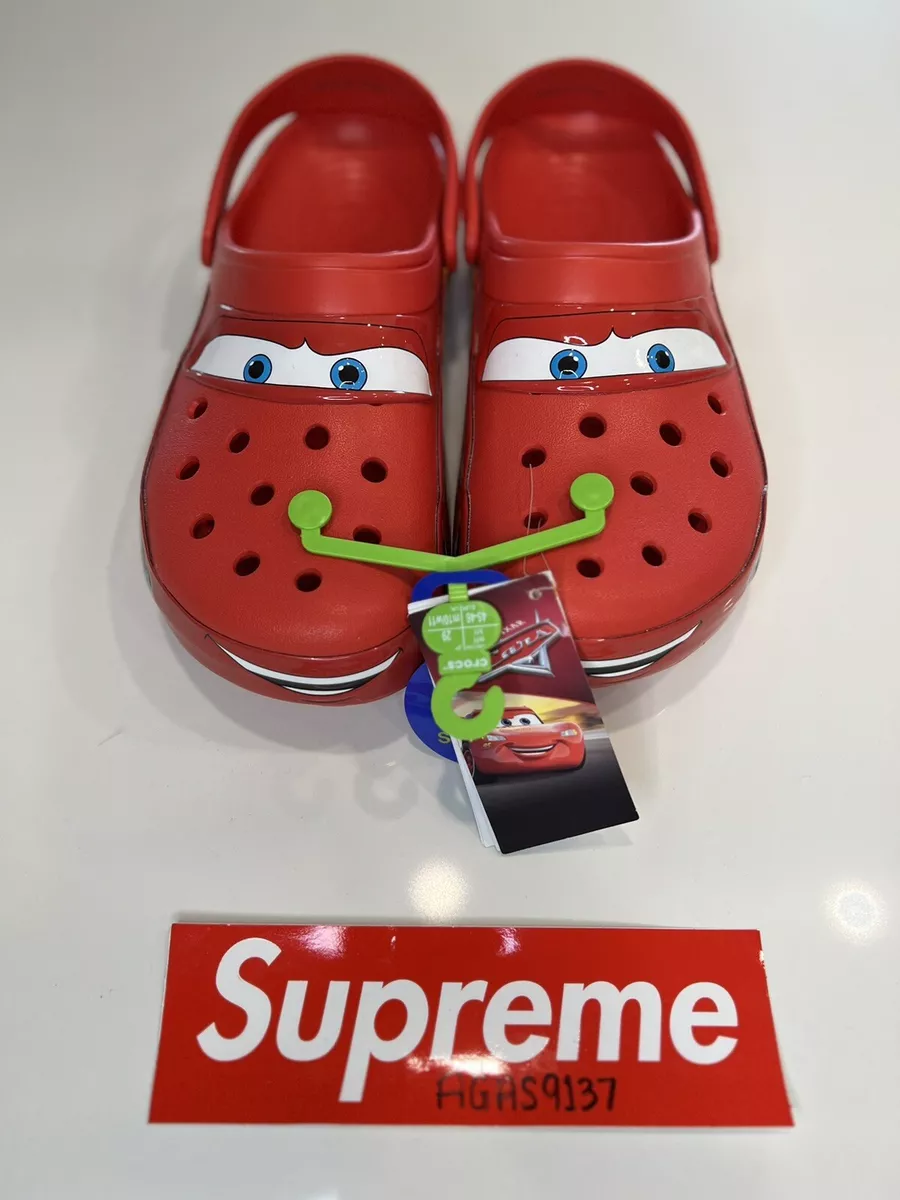 Crocs Lightning McQueen Cars US Size 8 Men / 10 Women Disney Pixar