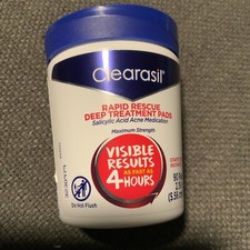 Clearasil Rapid Rescue Deep Treatment Visible Rescue As Fast 4 Hours Pads 90 ea