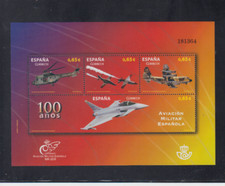 SPANIEN (2011) NEU MNH EDIFIL 4653 FLUGZEUGE UND HUBSCHRAUBER