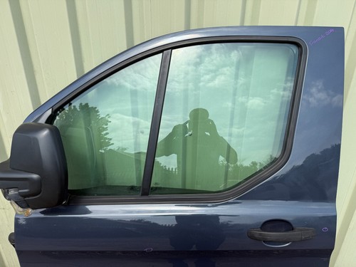 FORD TRANSIT CUSTOM 2012+ COMPLETE N/S Front Door Left Passenger in Chrome Blue - Picture 24 of 24