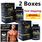 2x Double Maxx Premium Enhance Sexual Performance Enlargement Authentic 