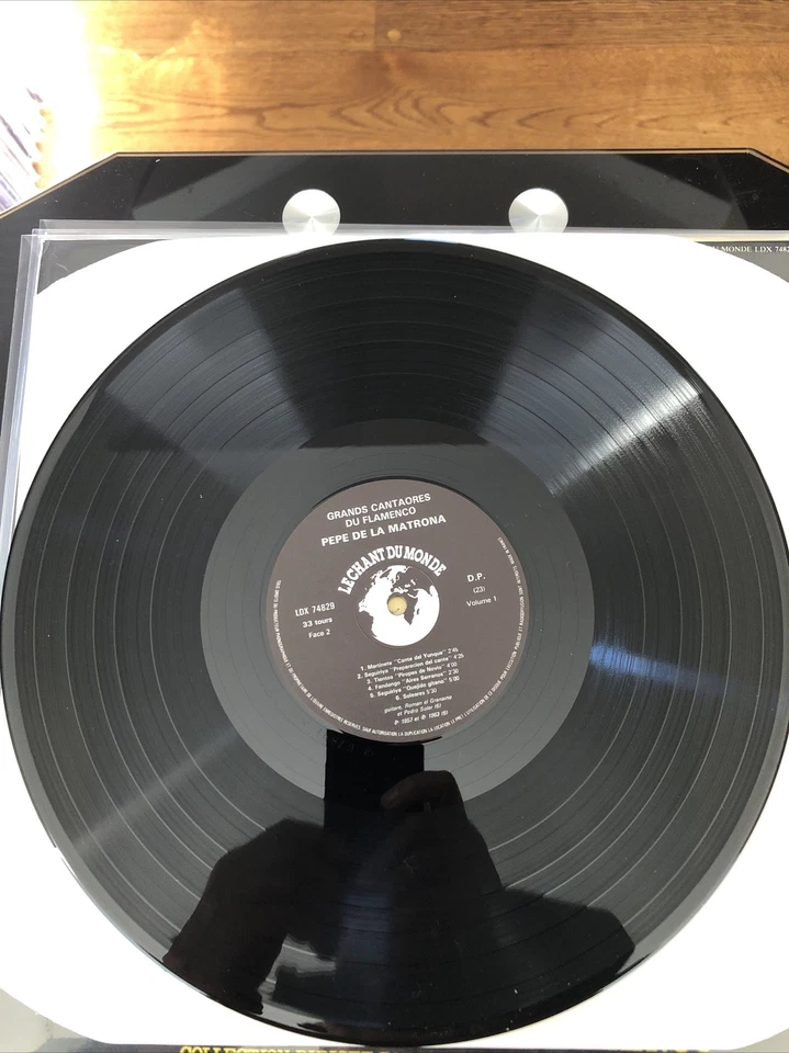Mint- Pepe De La Matrona Grands Cantaores Du Flamenco Vol. 2 Stereo LP Foto 3 de 4
