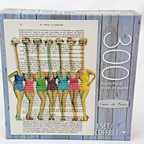 Strauße in Vintage Badeanzügen Coco de Paris 300-teiliges Puzzle Neu im Karton - Bild 1 von 7