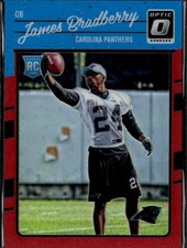 2016 Donruss Optic #119 James Bradberry Red #/99