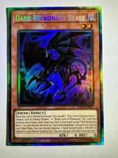 Dark Beckoning Beast RA03-EN027 Collector's Rare 1st Edition YuGiOh Card