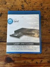 Onn Laser Lens Cleaner Blu-ray DVD CD Disc Only