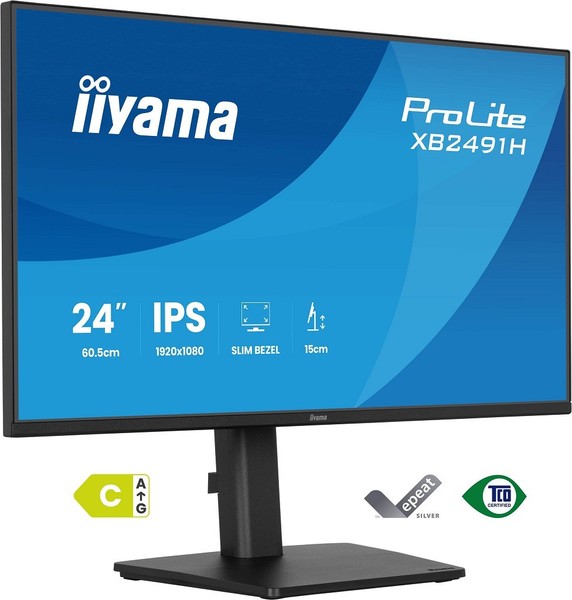 "Iiyama Prolite XB2491H-B1 - 60,5 Cm (23.8\") 1920 X 1080 Pixel Full HD LCD #BL119"-image