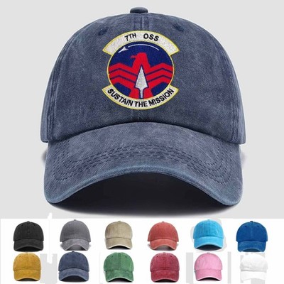Customized Embroidered USAF 7TH OSS OPERATION SUPPORT SQ, Trucker Hat, Gift Idea