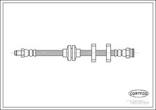 Flexible de frein Lancia LYBRA