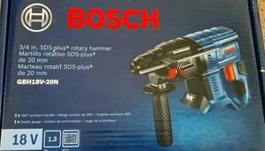 BOSCH 3/4 IN SDS PLUS ROTARY HAMMER 18 V DRILL BODY ONLY NO BATTERIES. Tool Only