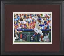 Bryce Harper Phillies Framed Signed 8x10 Batting Stance Horizontal Photo