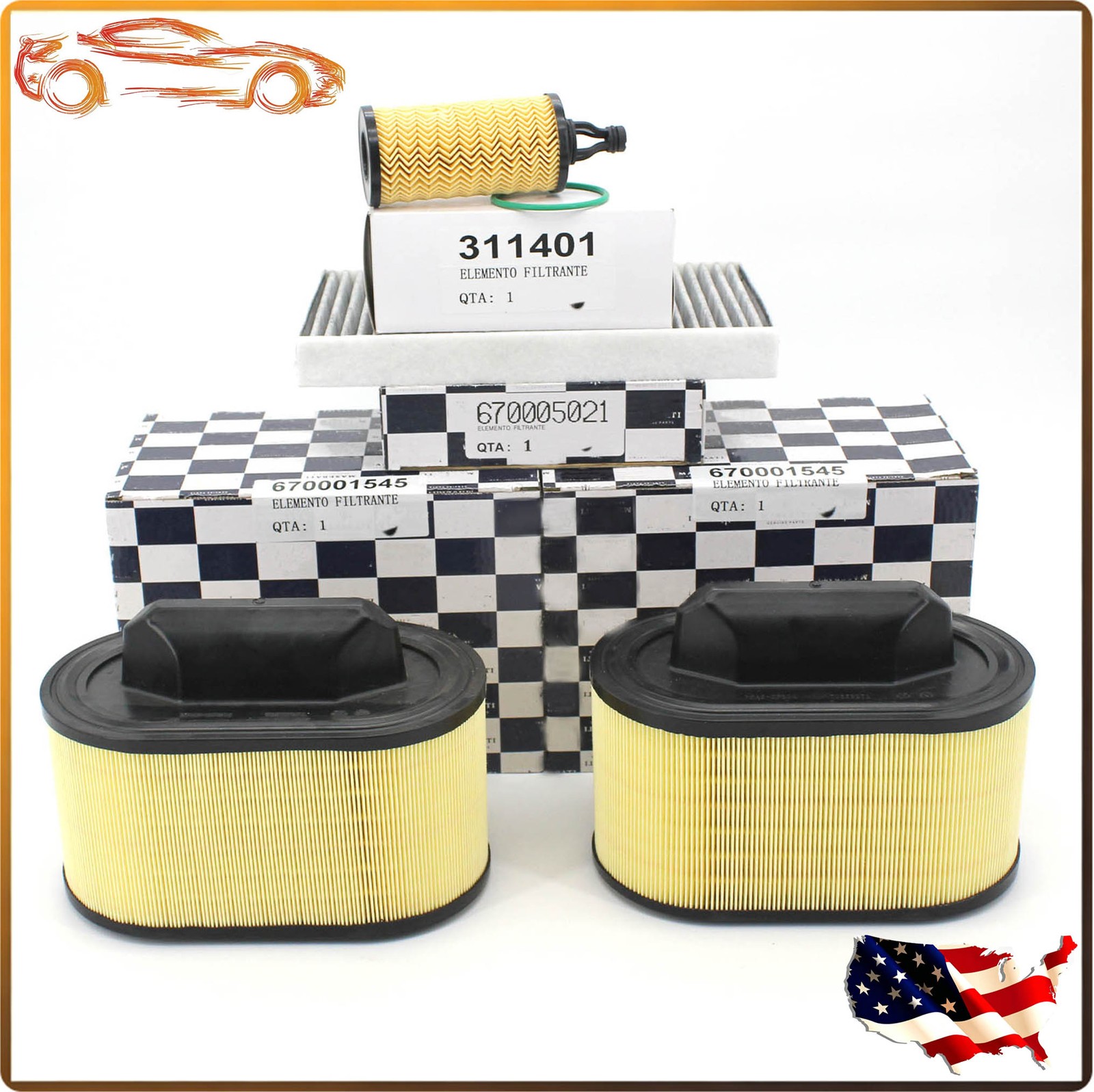 Maserati Ghibli 2017-2020 Air filter P/N 311401