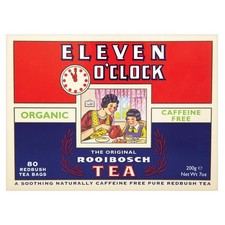 Image of Eleven O'clock Organic Rooibosch 80 tea bags - 2 Pack