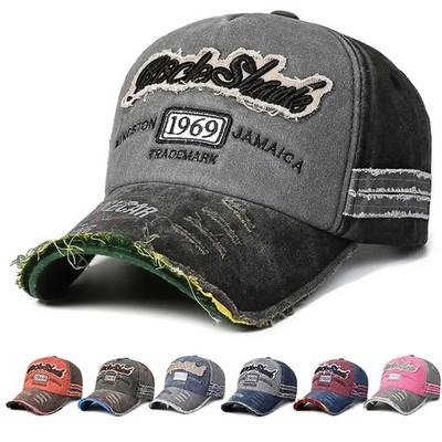 Retro Basecap Mütze Schirmmütze Cappy Caps Kappe Baseball Outdoor Cap Unisex Dam