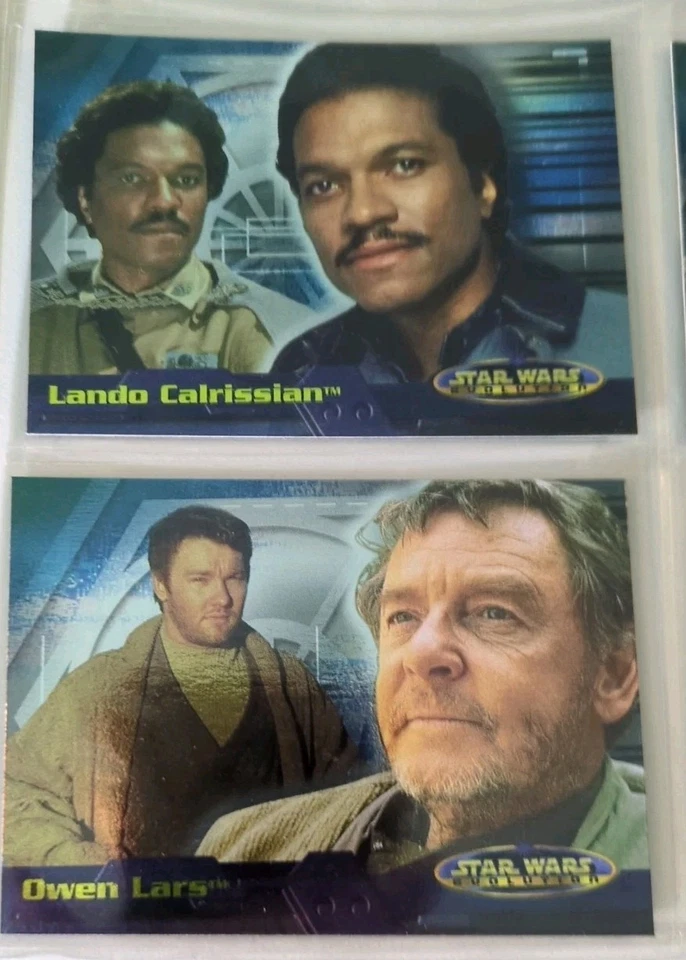 2001 Star Wars Evolution Cards (7) in total Including (2)Two Autographed Cards - Image 3 of 4