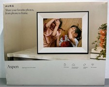 Aura Home   12" HD Wi-Fi Aspen Digital Photo Frame by Aura   Matted ink