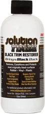 Black Plastic & Vinyl Trim Restorer 12oz – Car Detailing Revives Bumpers & Trim