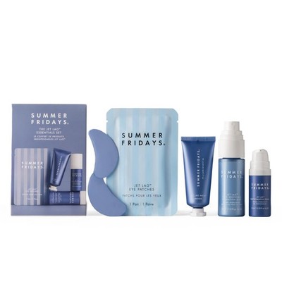Jet Lag  Essentials  Mini Hydrating Skin Care Set With Jet Lag  Mask, Eye Pat...